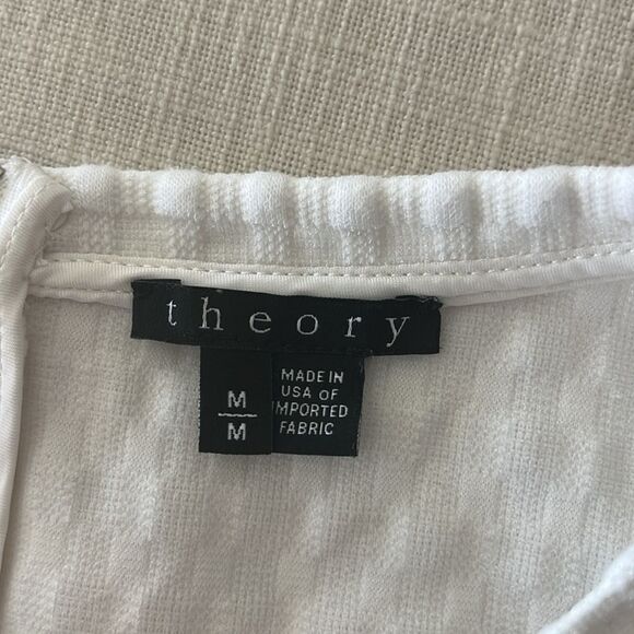 Theory Hesha Textured Crop Top - Picture 8 of 10